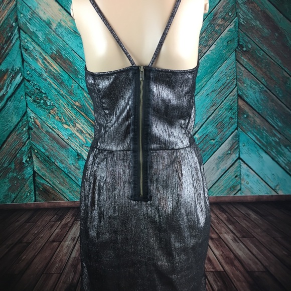 Lerario Beatriz Metallic Mini Dress - Picture 7 of 8